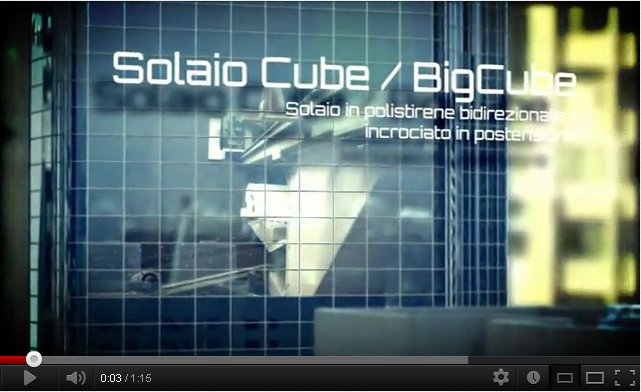 Solaio Cube: un modo nuovo di costruire